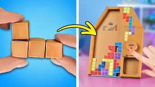 AMAZING CARDBOARD CREATIONS 📦✨ DIY FUN FOR EVERYONE [upl. by Reave]