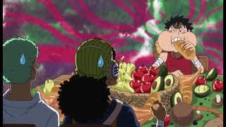 One Piece Funny scene  Bartolomeo Meets Most Of The Strawhats In One Room HD [upl. by Scotney]