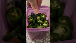 restocking my jalapeño bucket 🌶️ restock food kitchen shorts asmr [upl. by Borek461]