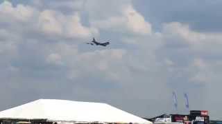 B 52 high speed pass at Barksdale [upl. by Ennaisoj163]