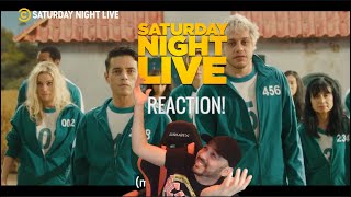 SNL quotThe Squid Gamequot REACTION [upl. by Johns]