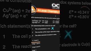 🧪 OCR A Level Chemistry Paper 1 Question 14 OCR Chemistry Battery GanesTeaches GanesRevise [upl. by Amuh]