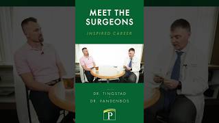 Inspired by Experience Dr Tingstad and Dr Vandenbos Share Their Journeys into Orthopedics [upl. by Kubetz]