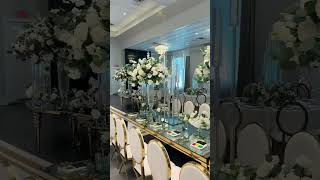 Classic amp Chic Wedding Reception Design With Floral Arches  Royal Luxury Events [upl. by Lole]