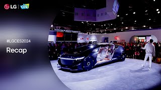 LG at CES 2024  LG booth  Recap I LG [upl. by Benge116]