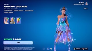 RARE ARIANA GRANDE IS BACK AFTER 465 DAYS Fortnite Item Shop July 20th 2024 [upl. by Karen]