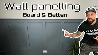 How To Install Wall Panelling  Easy DIY Guide [upl. by Barthel]