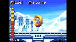 Sonic Rush  Water Palace SRank Blaze  Act 1Act 2Boss [upl. by Hyatt662]