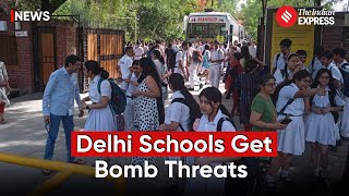 Delhi School Bomb Threat Several Delhi Schools On High Alert After Bomb Threats [upl. by Valley]