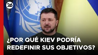 ¿Por qué Ucrania podría redefinir sus objetivos en la guerra contra Putin [upl. by Main]