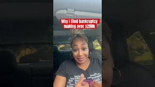 Why I filed bankruptcy while making over 200k per year [upl. by Gnem]