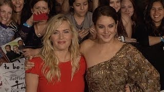 Kate Winslet and Shailene Woodley DIVERGENT World Premiere [upl. by Bathsheb137]