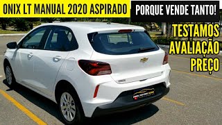 🚩 ONIX LT MANUAL ASPIRADO 2020  VERSÃO LT1  PORQUE VENDE TANTO [upl. by Bree]