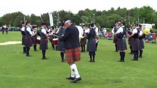 Bowhill And District Pipe Band Lochore Meadows Country Park Lochgelly Fife Scotland [upl. by Robinia]