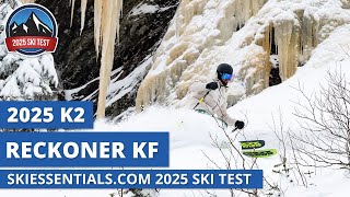 2025 K2 Reckoner KF  SkiEssentialscom Ski Test Review [upl. by Aihsekin]