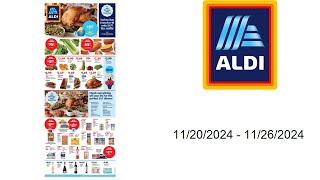 ALDI Weekly Ad US  11202024  11282024 [upl. by Nesto768]