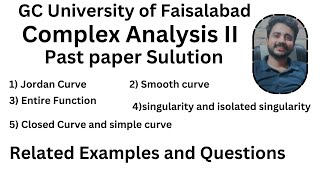 Complex Analysis II past paper  MTH 504 complex analysis II GCUF Main campus affiliated colleges [upl. by Annunciata]