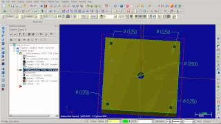 Mastercam como barrenar y machuelear Mastercam Toolpaths Drill [upl. by Brew]