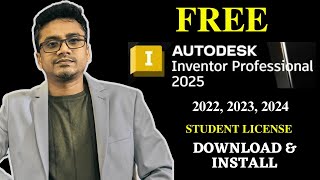 Autodesk Inventor Professional 2025  Download  Install  Activation  Free 1 Year License [upl. by Akital780]