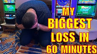 My BIGGEST LOSS Ever On Slots In 1 Hour [upl. by Neeroc]