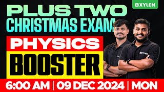 Plus Two Christmas Exam Physics  Booster  Xylem Plus Two [upl. by Harwell434]