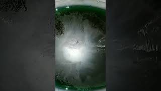 Rapid Crystallization Experiment Made An AWESOME Effect crystals gems science nature experiment [upl. by French]