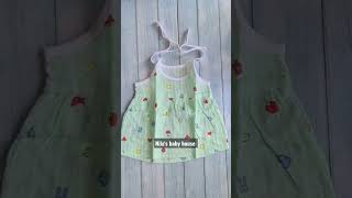 Organic muslin cloth  Baby cloth baby shorts shortvideo clothing dress chennai trend viral [upl. by Seidel]