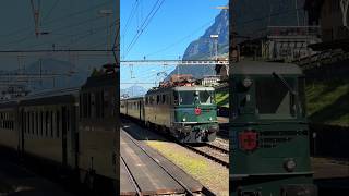 🚂Zeitreise auf Schienen Die Ae 66 11411 zieht den Extrazug über den Gotthard bei AmstegSilenen📯 [upl. by Siravrat]