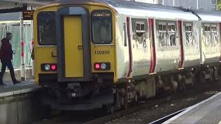 Cardiff Central train station train going to Merthyr Tydfil and Terminates train and Barry Island [upl. by Treacy]