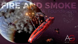 X4 Foundations  Fire and Smoke mod test [upl. by Jansen]