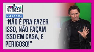 Murilo Rosa conta história curiosa sobre teste de elenco com Ricardo Waddington  O Programa [upl. by Mackay]