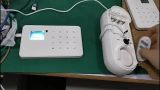 Kerui W181 Alarm System working with RF433MHZ Wireless Siren J3 [upl. by Duffie]