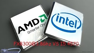 FX830038Ghz VS i5 4570 in 8 games [upl. by Elnore]