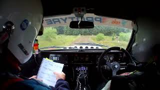 Kielder forest rally 2024 Chevette HSR incar Ben Jemison  Dave Jackson SS6 Sheperdshield [upl. by Lewie]