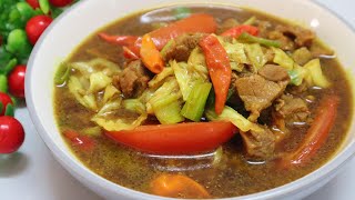 RESEP TONGSENG DAGING SAPI IDUL ADHA [upl. by Aipotu]