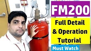 What is FM 200  Fire Suppression Release System Full Detail amp Operation Tutorial [upl. by Cassady]