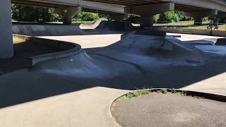 Corvallis Oregon skatepark [upl. by Ardiedak]