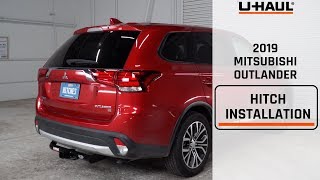 2019 Mitsubishi Outlander Trailer Hitch Installation [upl. by Anpas]