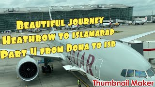 Doha to Islamabad international  Islamabad international airport arrival [upl. by Itsur]