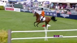 Leon Thijssen NED amp Tyson Hickstead 2011 GB FEI Nations Cup 29072011 17h [upl. by Nalahs]