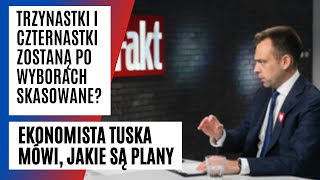 quotSKŁADKA ZDROWOTNA TO ABSURDquot Doradca Tuska mówi jakie są plany NA PO wyborach [upl. by Nanreik]