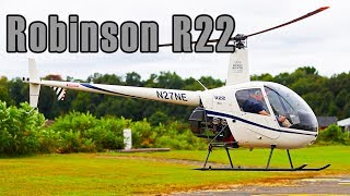 Robinson R22 Helicopter review flight and how to fly [upl. by Port401]