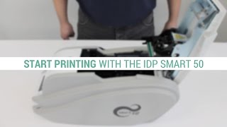 How to Set Up the IDP Smart 50 ID Card Printer [upl. by Leshia]