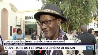 Khouribga  Ouverture du festival du cinéma africain [upl. by Holbrooke]