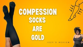 Do Compression Socks Work Should I Wear  Knee High Sock Review Sockwell  IZZYS REVIEW [upl. by Asikal]