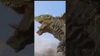 Gamera vs Guiron very epic 🤯🐗🎻 gamera kaiju godzilla [upl. by Nyroc411]