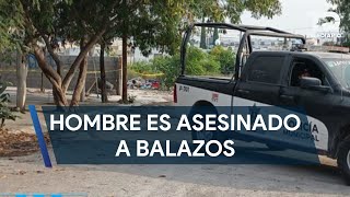 Hombre es asesinado a balazos en la colonia Jardines de San Martín en Escobedo [upl. by Fillian716]