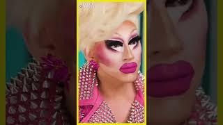 😱 Trixie Exposes Zach Sangs Horrible Interview Skills shorts trixieandkatya pitstop dragrace [upl. by Surtimed]