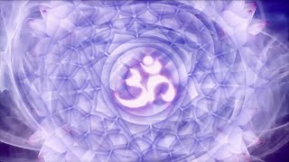 Crown Chakra Meditation Thunderstorm Rain B12347Hz 1 Hour [upl. by Navert866]