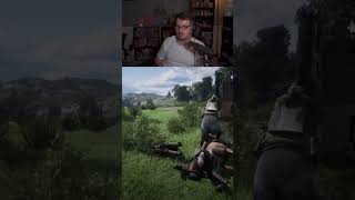 Red Dead Redemption 2 in a Nutshell Horse Fail rdr2 reddeadredemption gaming [upl. by Aneeras]